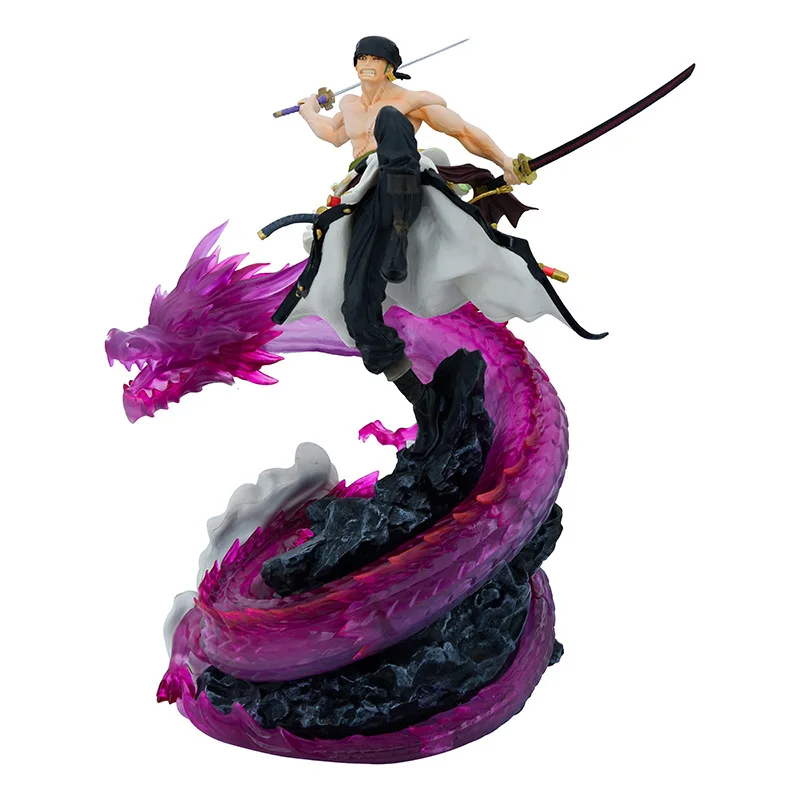 

Bandai New Anime One Piece Top Decisive Battle 7 World War Dragon Hunt Sauron Action Figure Collection Model Doll Ornaments Toys