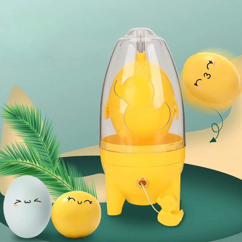 Hand Egg Shaker Grade Silicone Mix Egg Shaker Manual Mixing Eggs Spin Mixer Cooking Baking Tools Kitchen Accessories Whisk