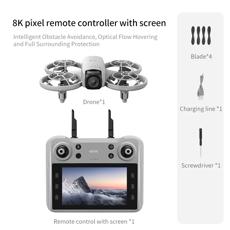 Grey 8K with Screen