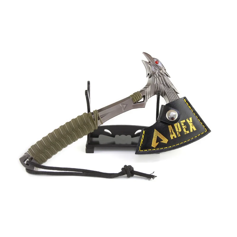 15cm Apex Legends Sword Hunting Wild Beasts Heirloom Raven Bite Game Peripheral Model Keychain Alloy Swords Cosplay Gifts Toys 6