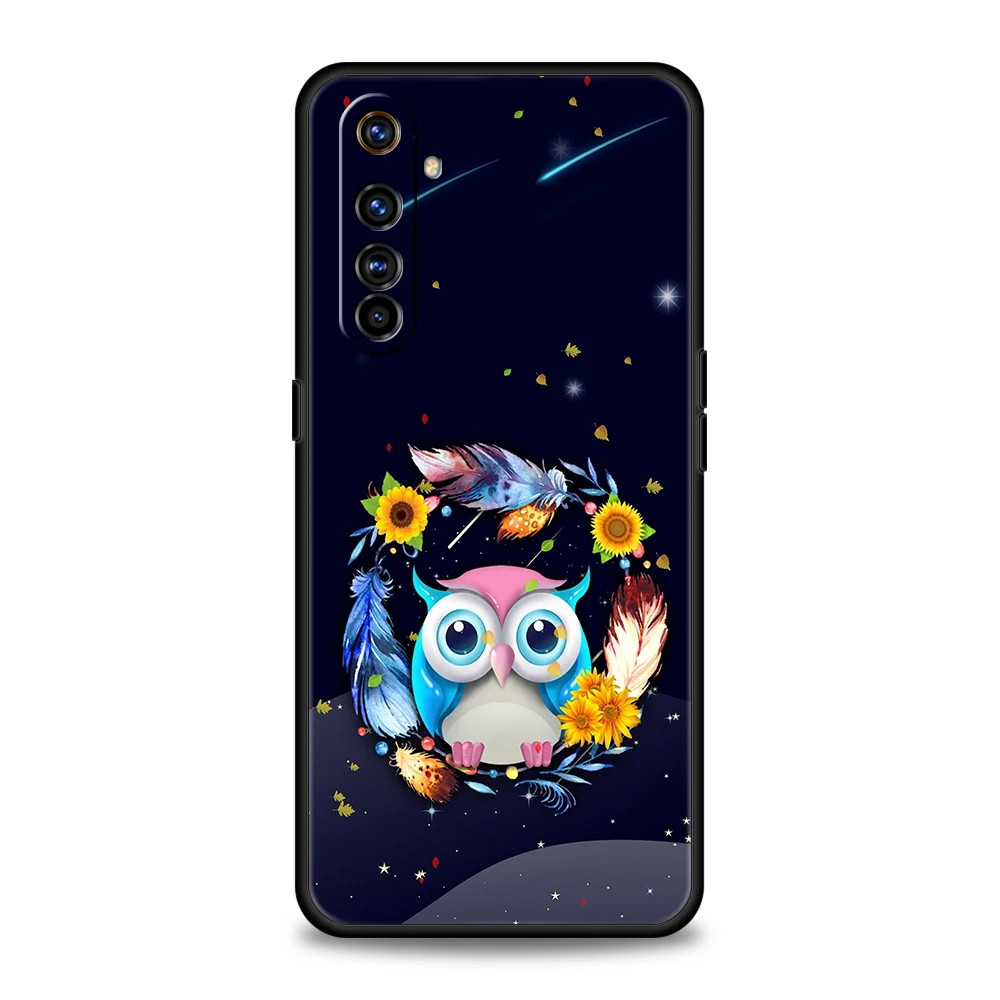 Cute Cartoon Owl Silicone Phone Case - Stylish Protective Shell