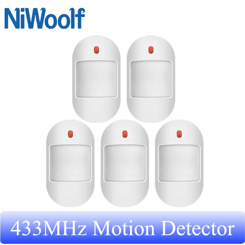 

Wireless Motion Sensor Wholesale 433MHz 1527 Type Infrared Detector PIR Detection For Our Smart Home Security Alarm System