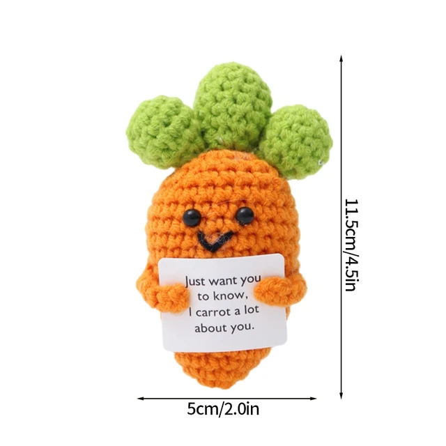 Crochet Doll with Affirmation Card 6