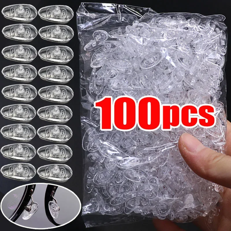 30 Paia Naselli per Occhiali Silicone, Naselli Antiscivolo per