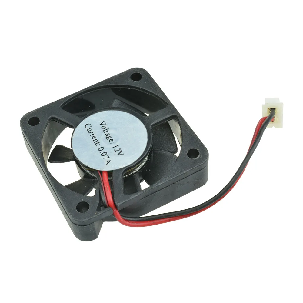 5pcs Fan 12V 2Pin Cooling Fan Cooler Heat Sink 4cm 40mm Cooler Radiator Heatsink for Arduino Raspberry Pi Computer 3D Printer cooling fan