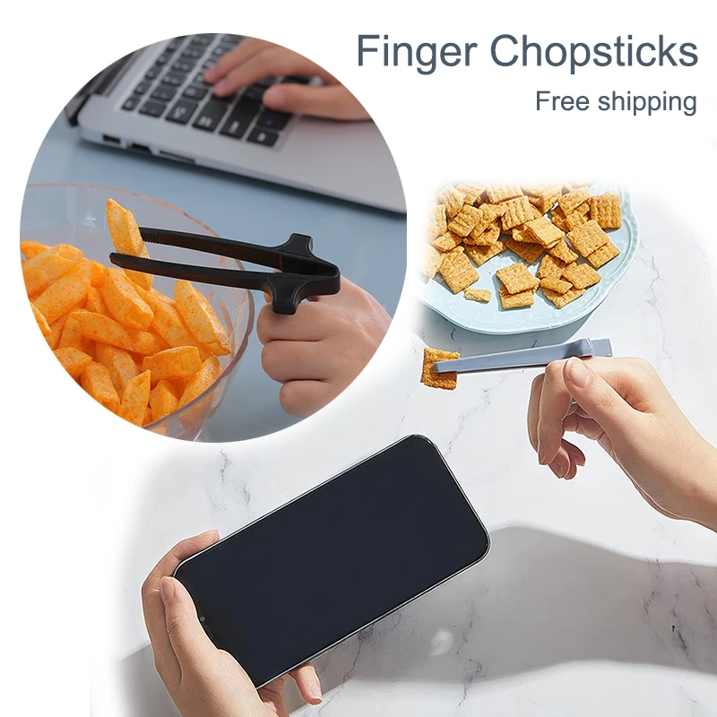 Finger Chopsticks Snacks Plastic Training Chopsticks Plastic