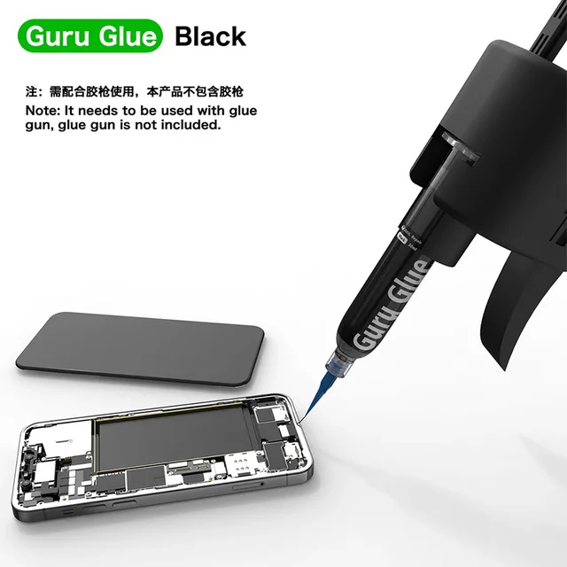 مادة 2UUL Guru Glue (30ML) – لاصق عازل (ووتر بروف) لتقفيل الشاشات والظهر بإحكام 6