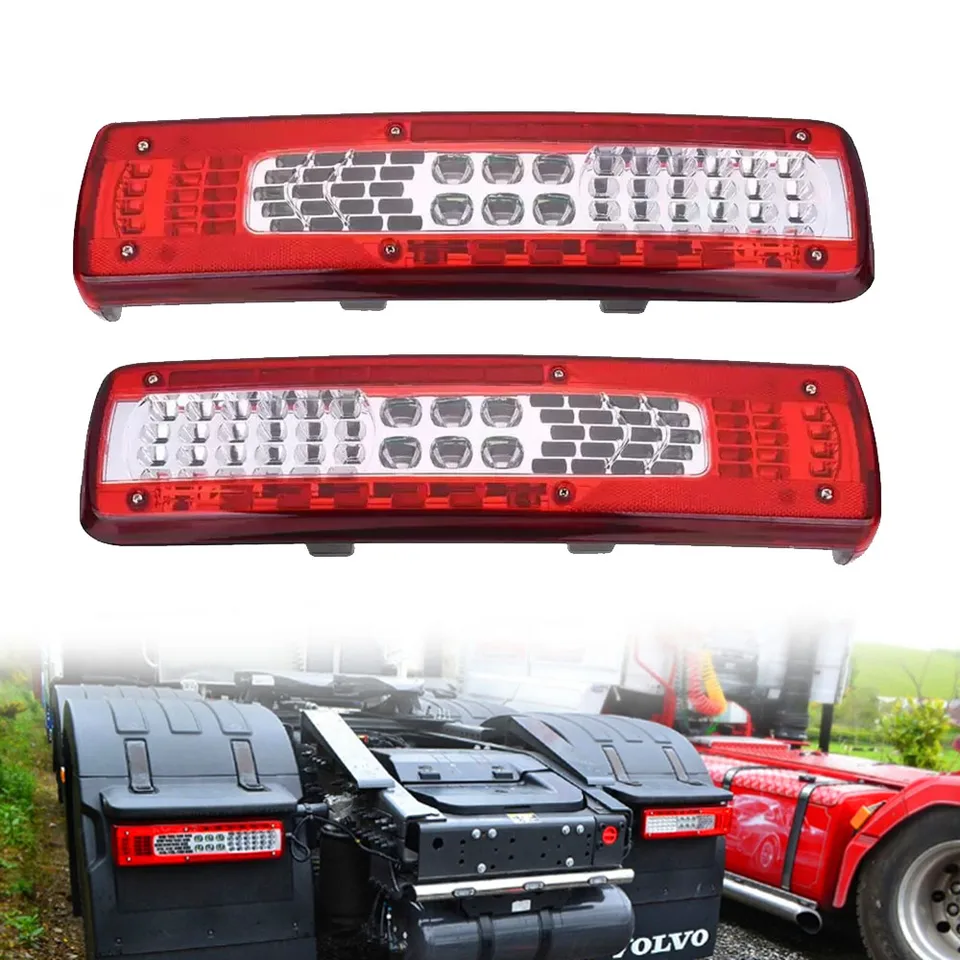 1 pair 24V led truck tail lamp for volvo truck FH16 FH13 led tail