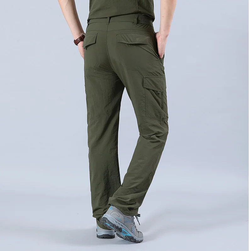 Outdoor Waterproof Tactical Cargo Pants Men Breathable Casual Army Military Long Trousers Male Quick Dry Cargo Pants 6