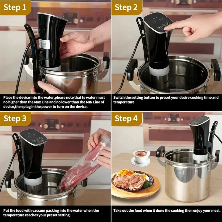 Best Price Commercial Smart Electric Mini Digital Timer Control Sous Vide Slow Cooking Cooker Commercial Slow Cooker