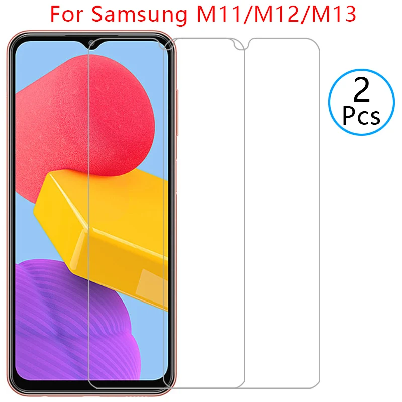 Custodia Per Samsung Galaxy M11 M12 M13 5G Cover Vetro Temperato Su M 11 12 13 11 M 12 M 13M N11 N12 N13 N Coque Samsun Samsumg Sansung