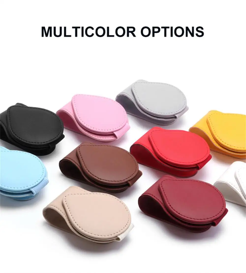 

Car Sun Visor Glasses Holder Visor Sunglasses Eyeglasses Glasses Holder Ticket Clip For Toyota Automobiles Interior Accessories