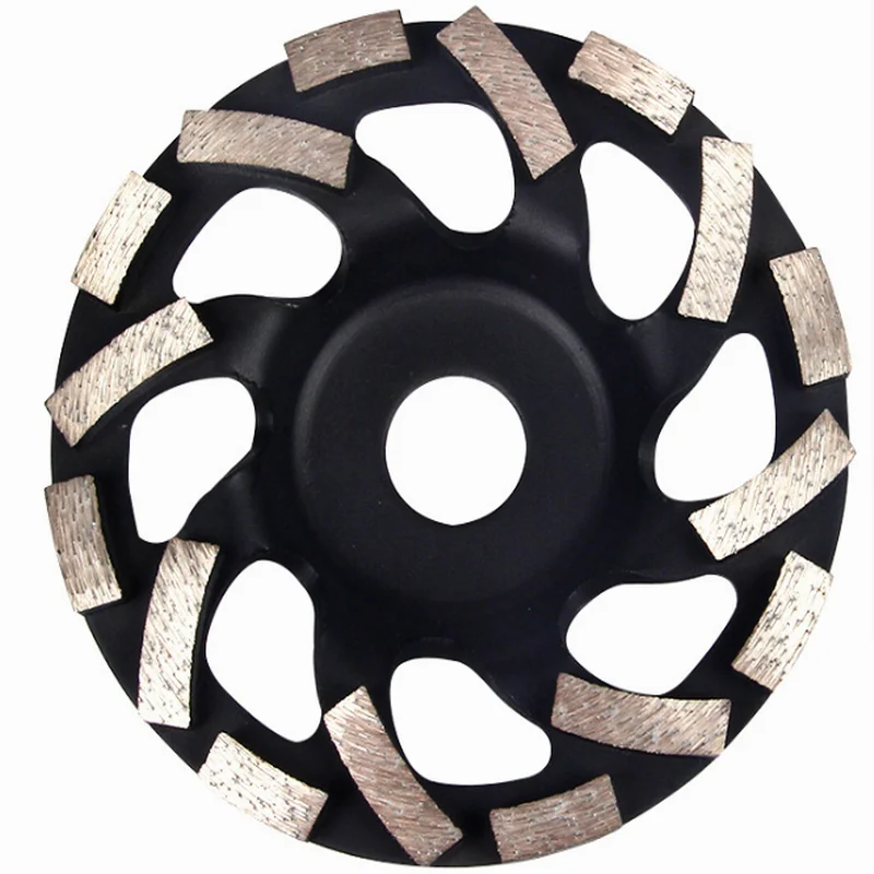 Cyclone Diamond Sintered Grinding Cup Wheels 5'' 6'' 7'' 125 150 180mm Strange Shape Concrete Granite Grind Disc Thicken Segment grinding disc,abrasive wheel,grinding wheel
