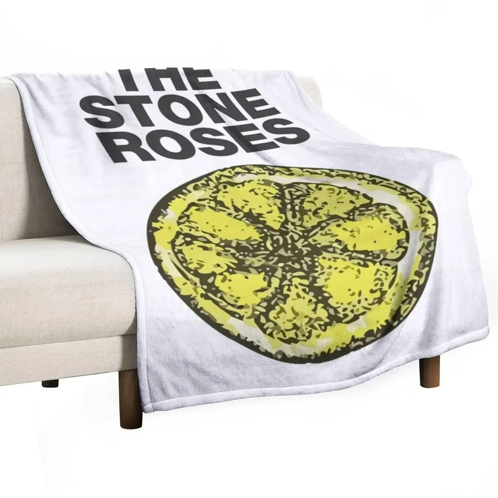 

Stone Roses Merch The Stone Roses Lemon Throw Blanket halloween Weighted Hair Custom Blankets