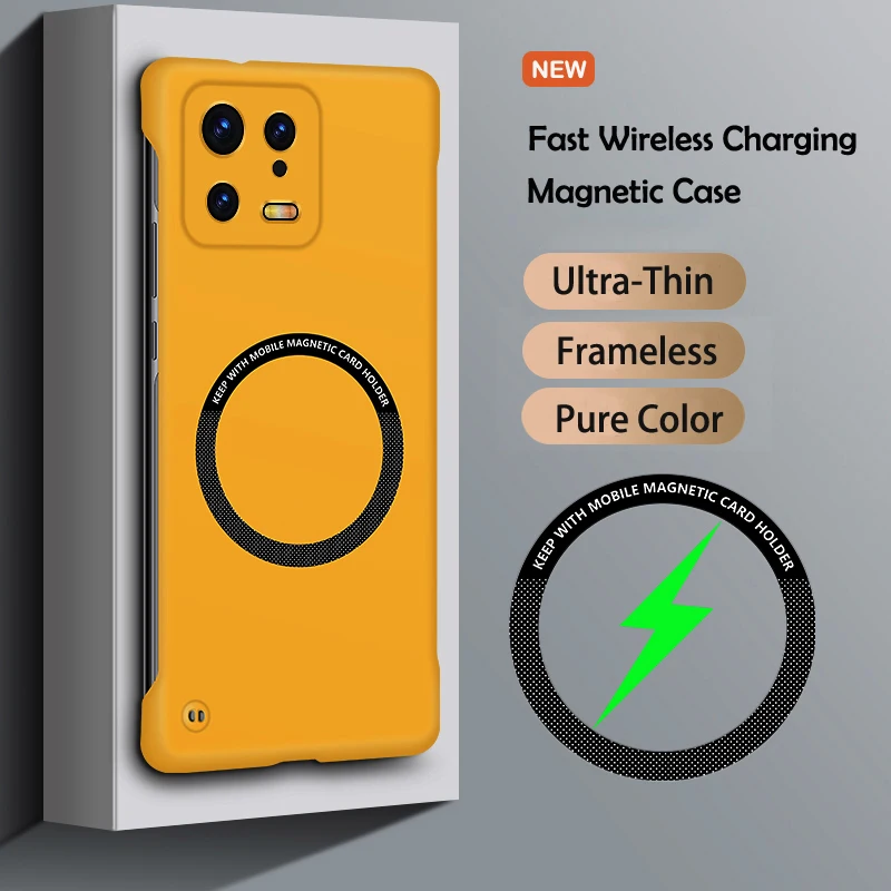 Ultra Thin Matte Frameless Magnetic Cooling Protective Case