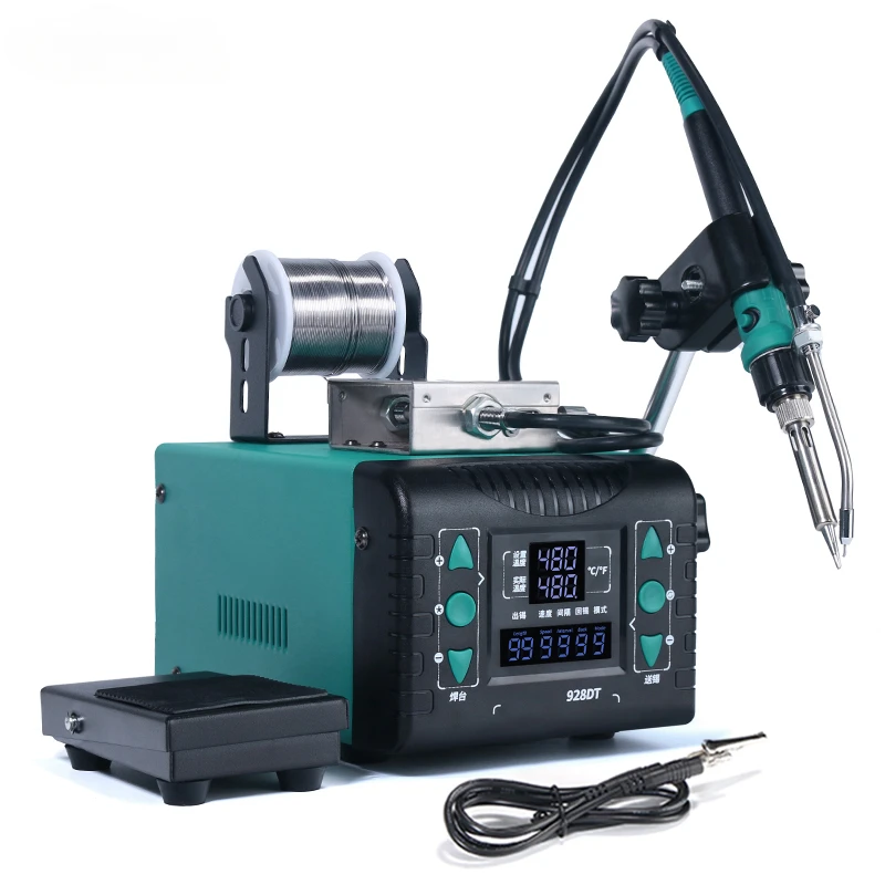 

928DT High-power Soldering Machine Pedal-type Constant Temperature Soldering Station Industrial Grade Electric Soldering Iron