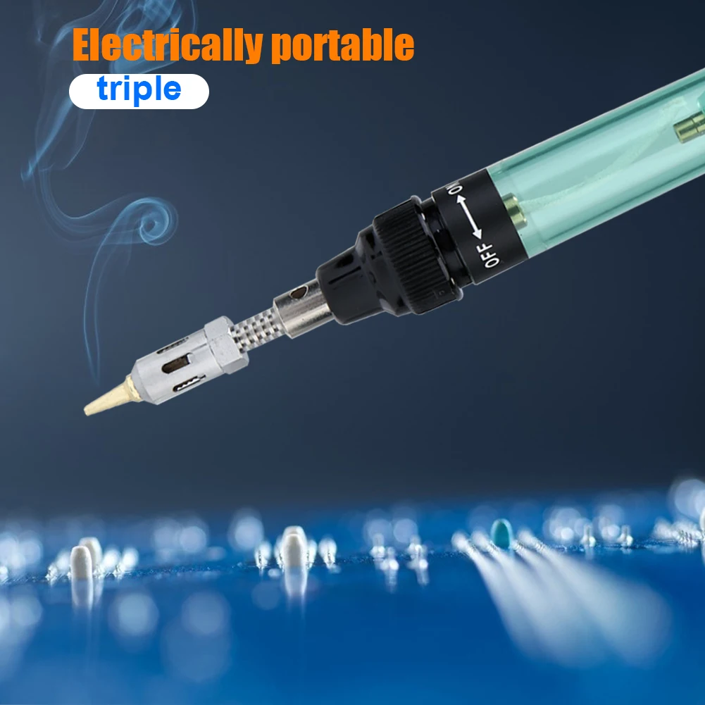 MT-100 14 in 1 Butane Soldering Iron Kit for Automotive Electronics Home DIY PC