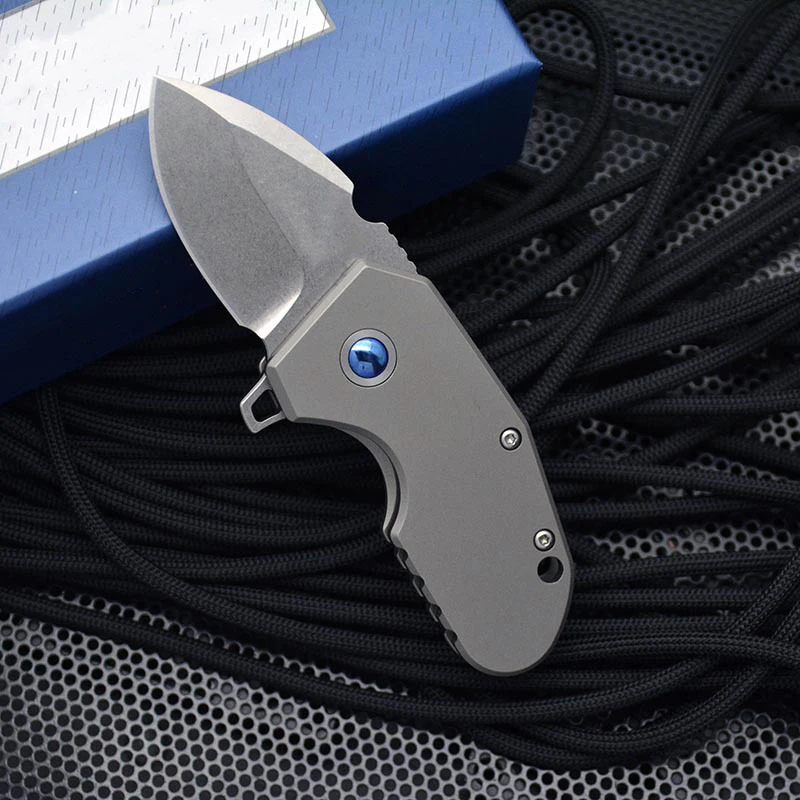 Tanio Mini stopu tytanu składany nóż BM 756 wysokiej jakości