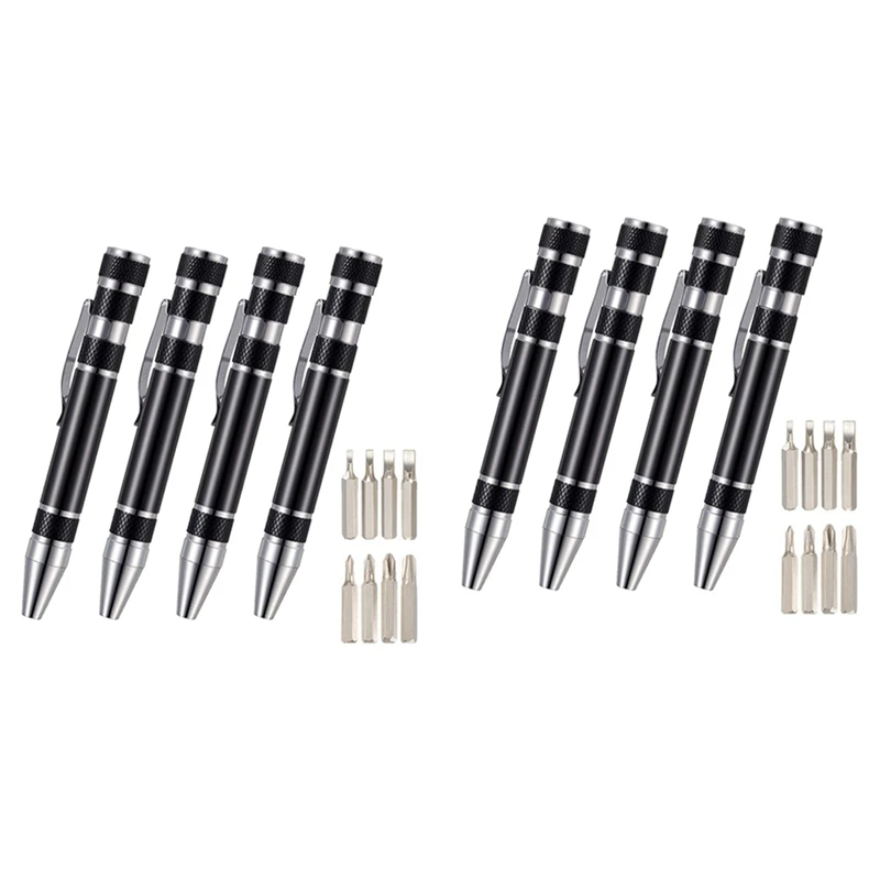 

8 шт., магнитная Карманная отвертка 8 в 1