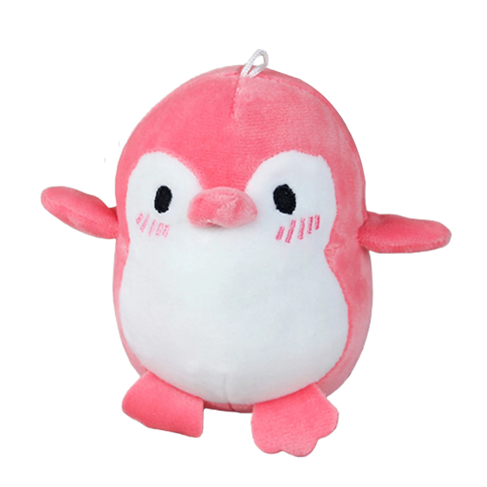 

Animal Plush Doll Cartoon Penguin Hanging Pendant With Key Ring Small Soft Ornament For Car Keychain Backpack 12cm