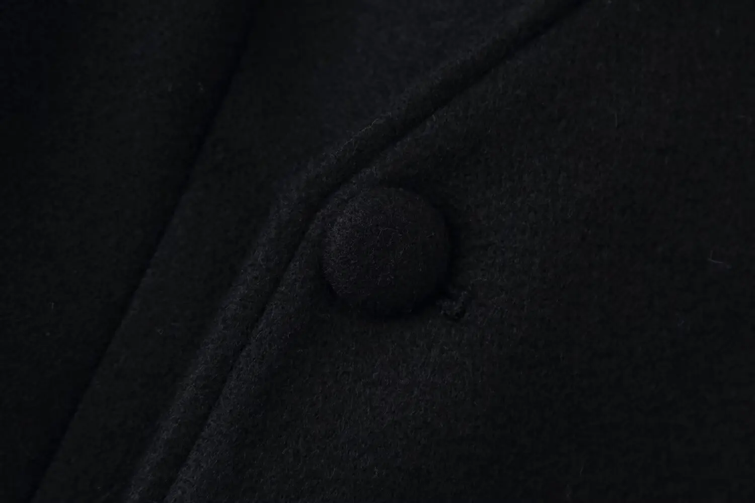 HH Frau Elegante Lange Ärmel Taille Warme Lange Mantel Weibliche Winter einreiher Stehkragen Taschen Solide Woolen mantel – Detail 7