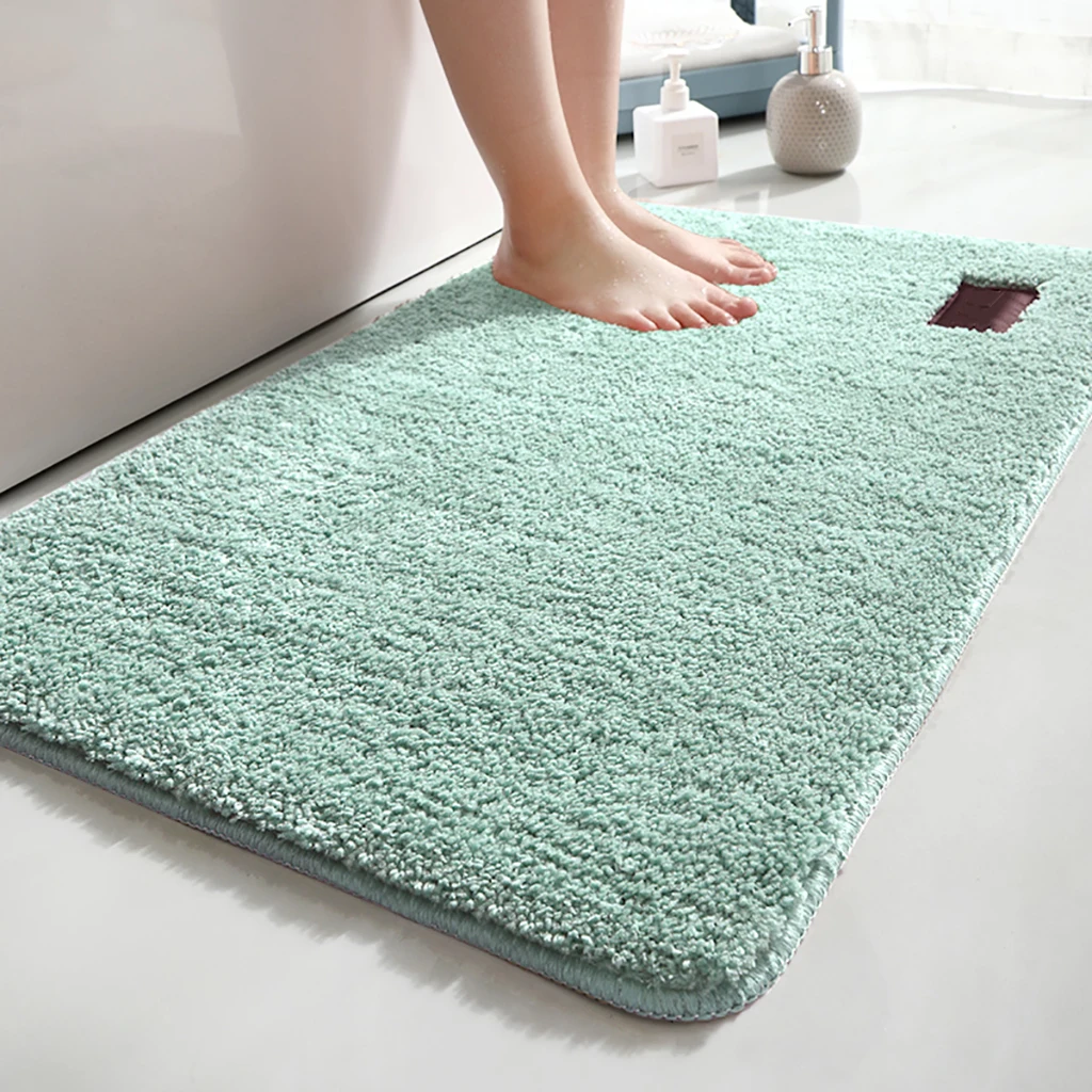 

Bath Mat, Quick-drying Non-Slip Area Rugs, Machine Washable Bathroom Shower Mats, for Bedroom Living Room Kids Room Decor
