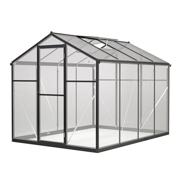 6x8 ft Outdoor Polycarbonate Greenhouse 1