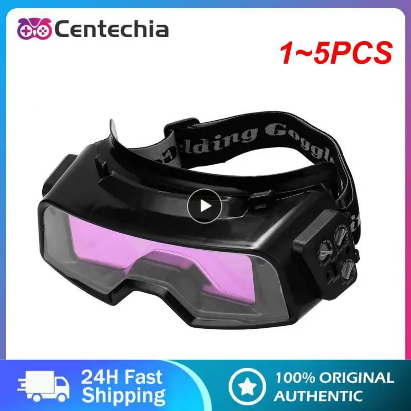 

1~5PCS New Automatic Darkening Welding Glasses Mask Welding for TIG MIG MMA Professional Weld Glasses Goggles Welding