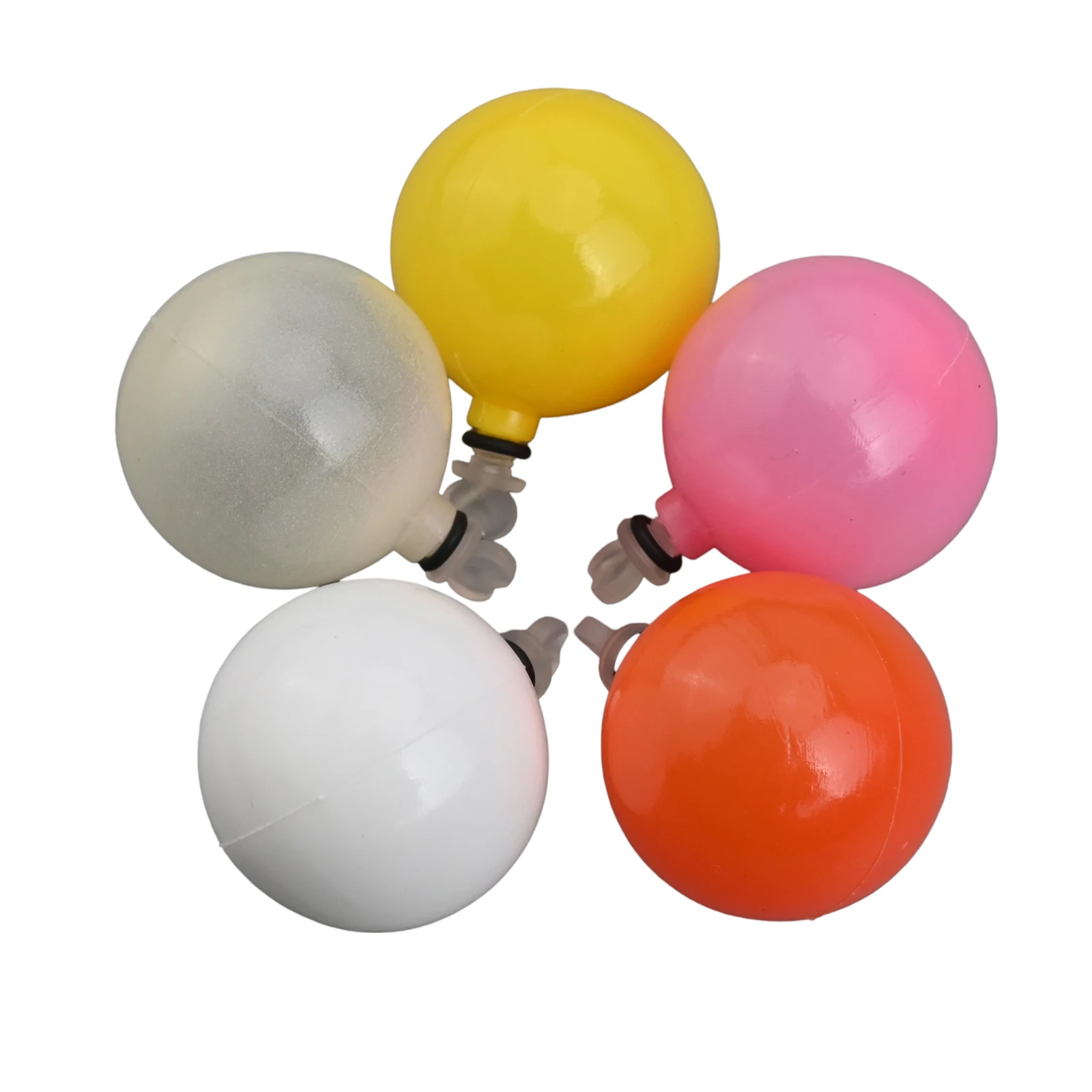 5pcs Fly Fishing Float Set with Air Lock Strike Indicators EVA Foam Tear Drop Design for Increased Catch Efficiency