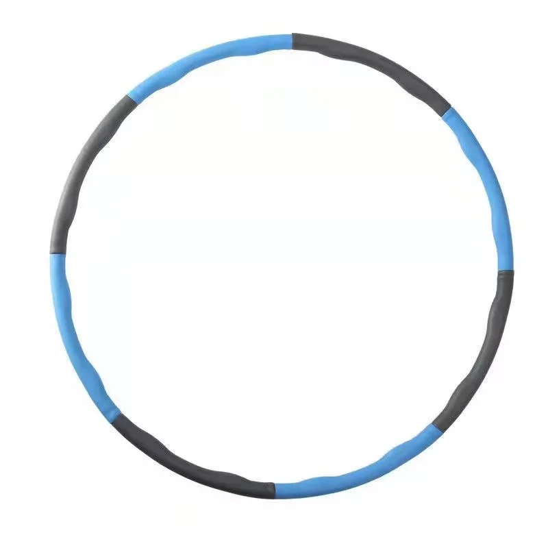 Adjustable Fitness Ring for Gym Core Workout Detachable Soft Weighted Hoop for Fat Burning and Weight Loss Exercise Circles