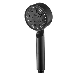 Deluxe Multi - Functional Adjustable Massage Shower Head (Black G746)