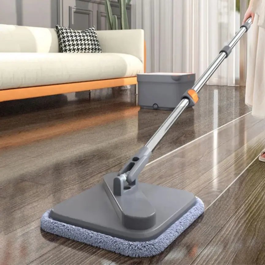 

Rotating Mop With Buckets Self-Cleaning Floor Mopping Tool For Home Floor Cleaning Household Cleaning Tools Mop Cleaning Tools