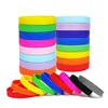Customized Silicone Wristband Sports Wristband Family Gathering Event Team Logo Engraved Text Name Logo Personalized Production
