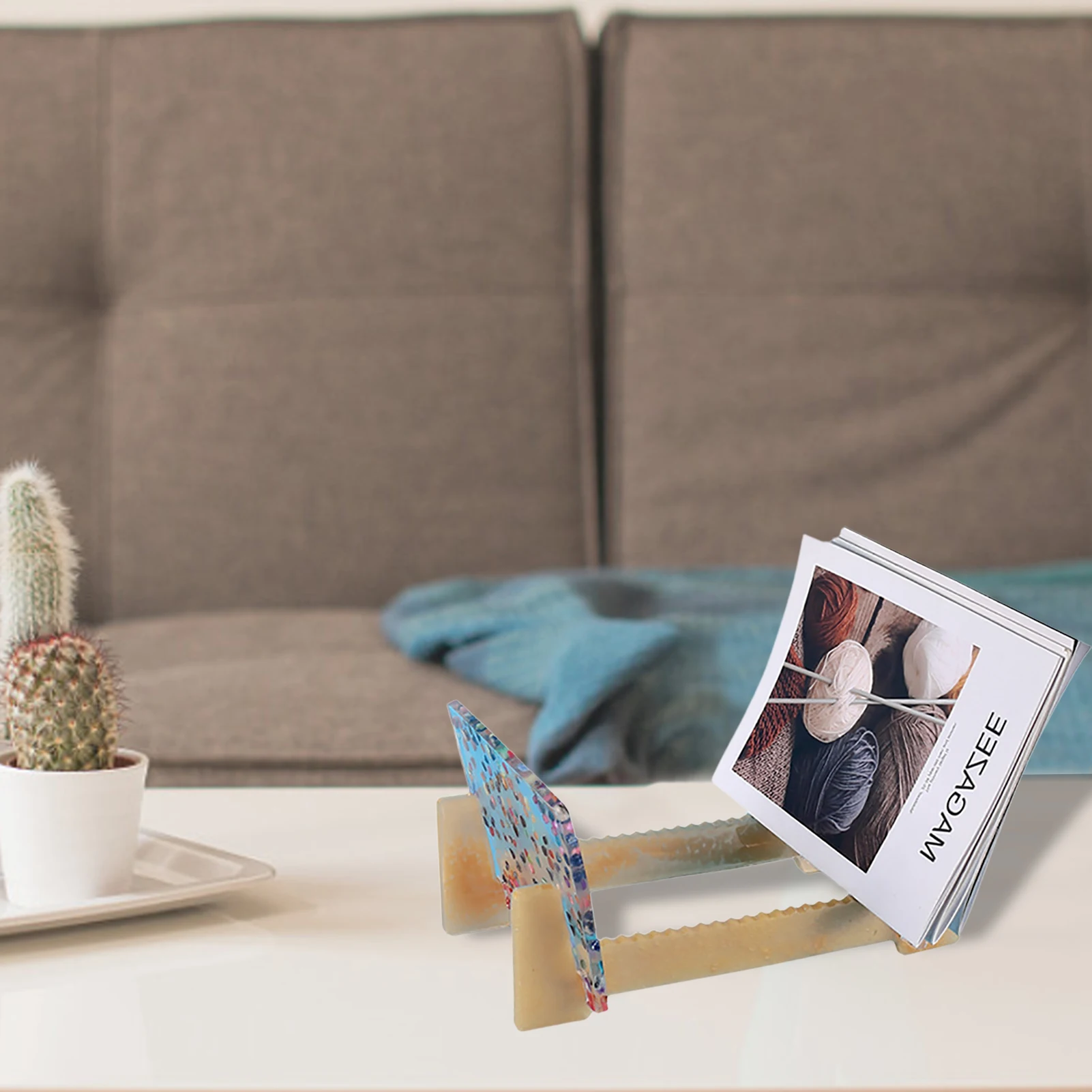 Vinyl Record Holder Silicone Mold Multi Purpose Storage Shelf Epoxy