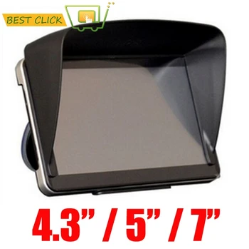 4.3 / 5 / 7 / Accessori per la navigazione GPS Telaio in pollici GPS Parasole universale Parasole Schermo GPS Visiera Cappuccio Blocco
