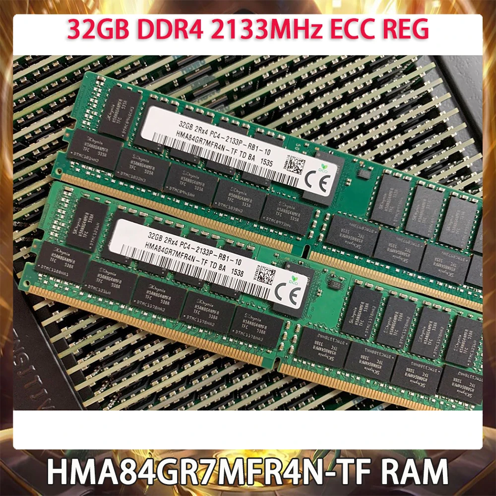 

1 шт. HMA84GR7MFR4N-TF ОЗУ 32 ГБ DDR4 2133 МГц ECC REG PC4-2133P 2RX4 для памяти SK Hynix