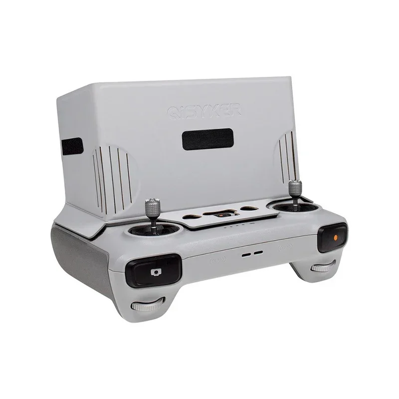 Housse de protection pour télécommande DJI RC2 avec écran, pare-soleil pliable replié, vue latérale