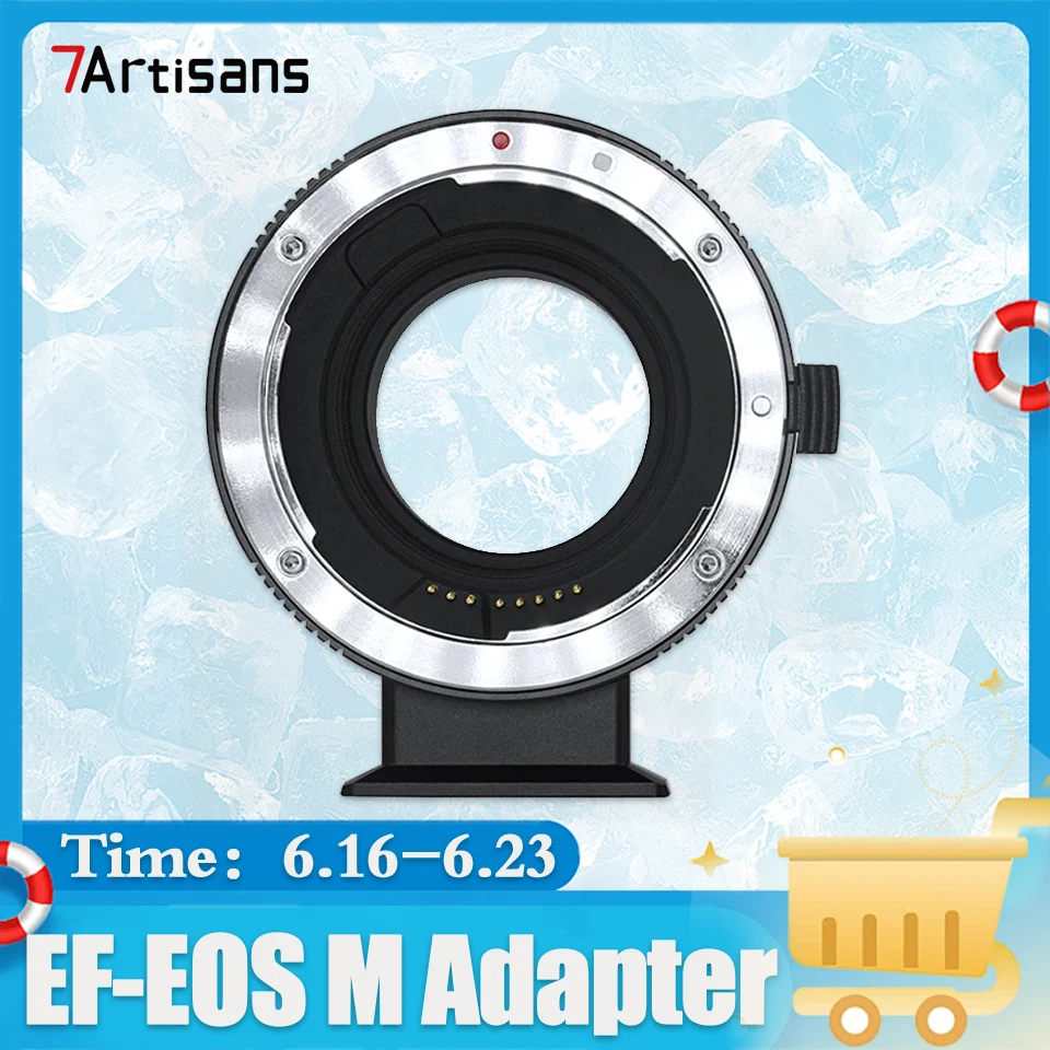 

Адаптеры для автофокуса 7artisans для Canon EF/Φ к Canon M M2 M3 M5 Sigma Yongnuo