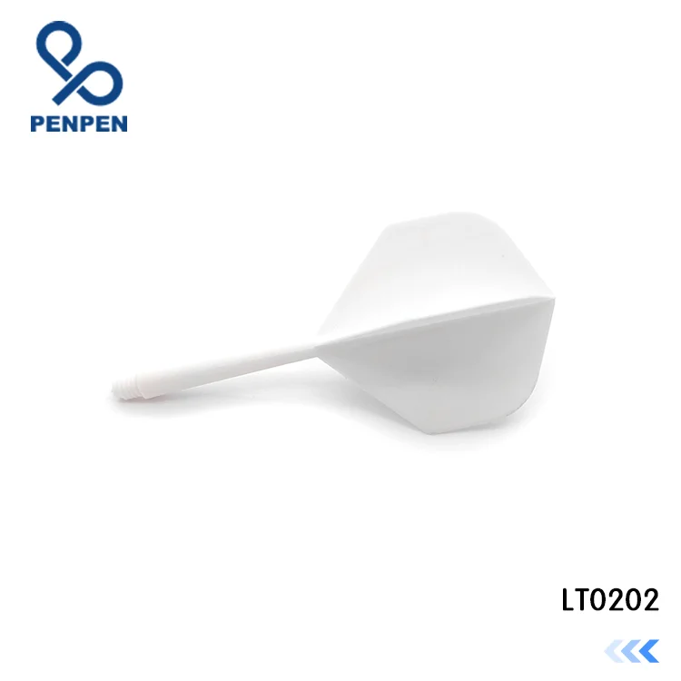 PENPEN darts 12/9/6pcs Professional Dart Flights 2BA Screw Soft In-one Integrated Dart Flights and Shafts LT02
