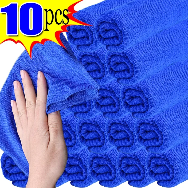 

Ultra Thin Microfiber Towels Car Cleaning Cloths Auto Detailing Polishing Towel Home Kitchen Bathroom Washing Rags Cleaner Tools