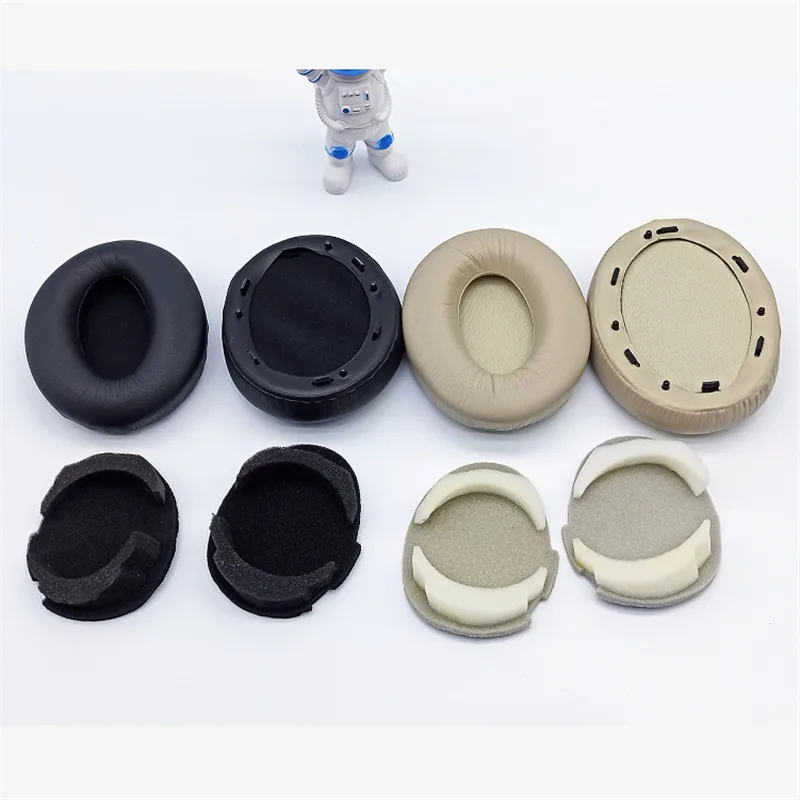 Cuscinetti Auricolari Di Ricambio Per Sony WH-CH520 – 2 Pezzi In Spugna Morbida, Facili Da Montare, Colori A Scelta (Blu, Nero, Oro, Grigio)