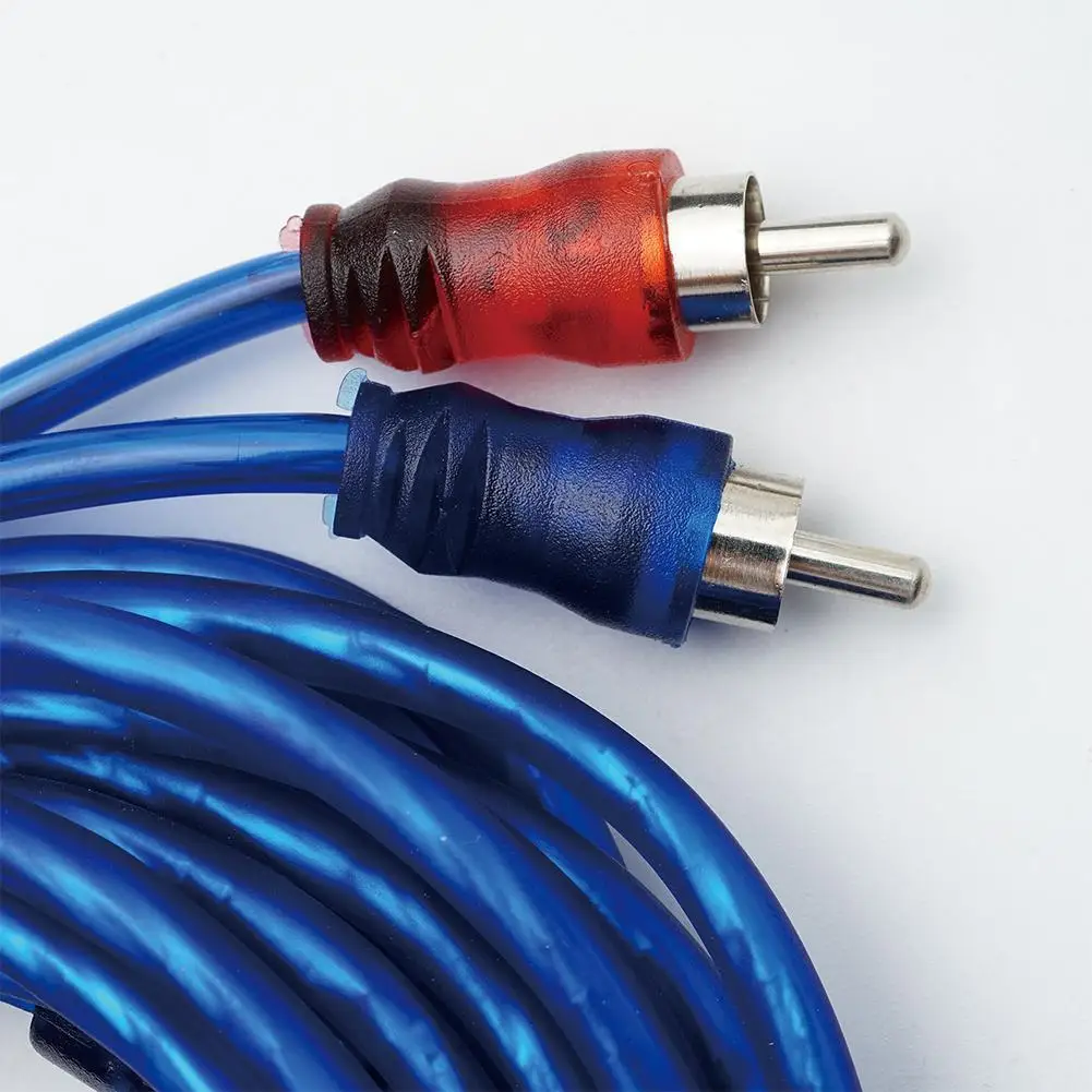 60 AMP Fuse Holder 8GA Power Cable Subwoofer Speaker Car Audio Wire Wiring Amplifier Installation Wires RCA Power Cable Fuse Kit