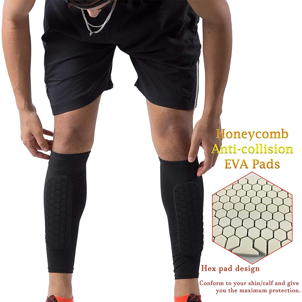 1PCS Professional Kids Soccer Shin Guards Children Crashproof Football Calf Protectior Leg Sleeves Teens Training Leg Protection soccer shin guards shin guard pads