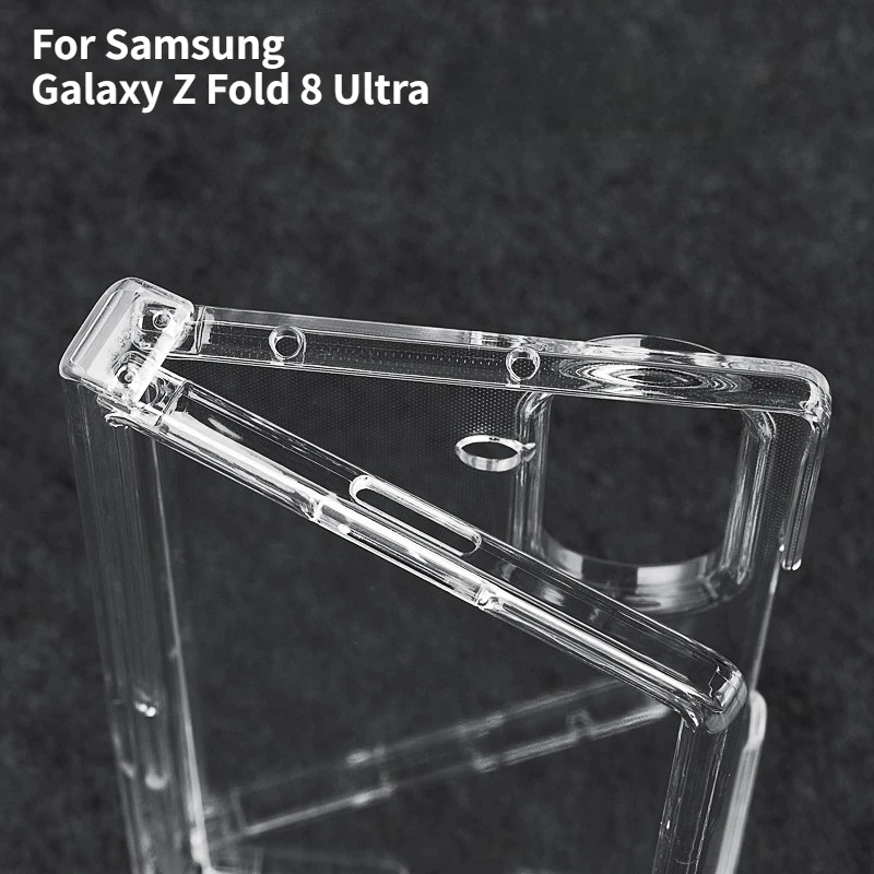 Clear Protective Case with Front, Back, and Hinge Guard