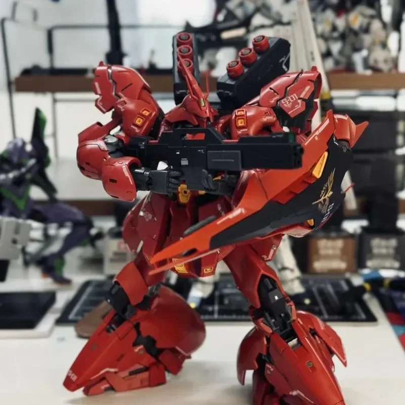 RG 1/144 SAZAB RG5503 V Nu R32 Mech Assembly Model Kit Action Figures Desktop Ornament Doll Boy Puzzle Toys Gift_voghion.com