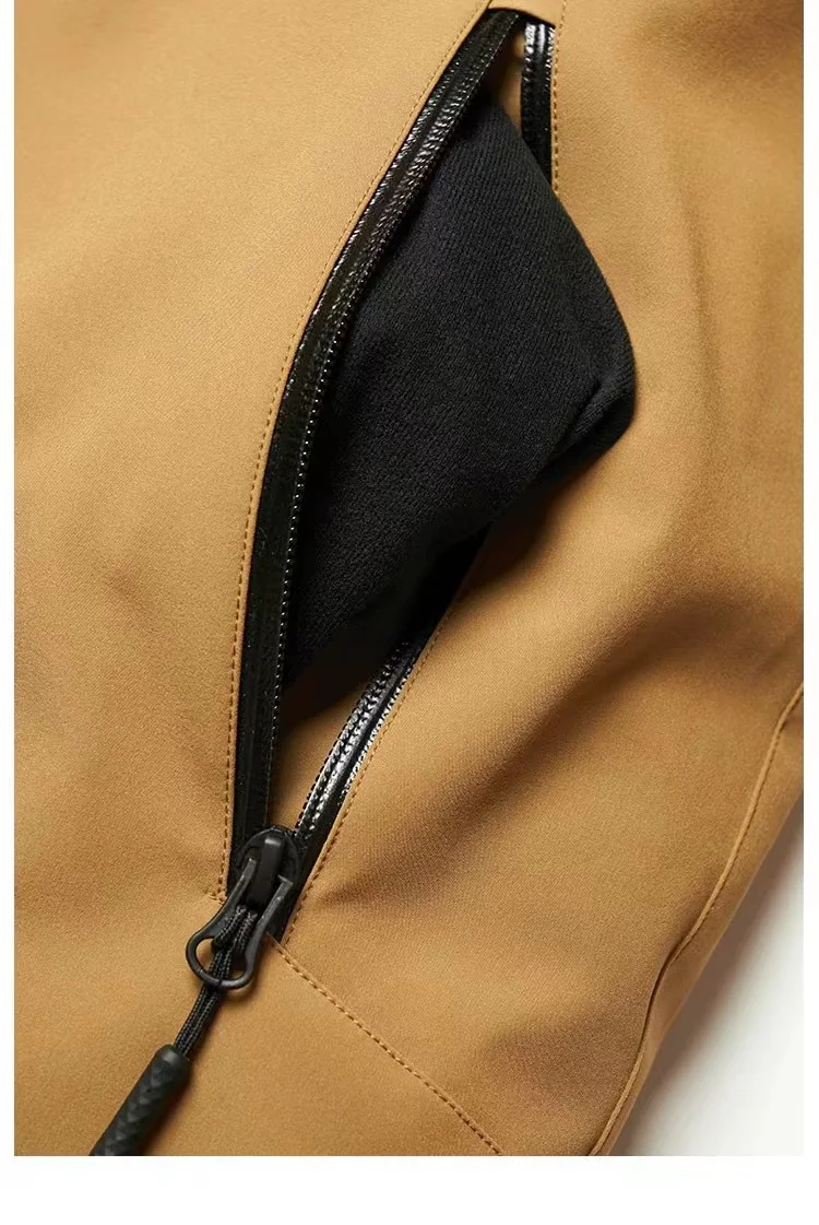 Winter extreme cold thickened super thick hooded down jacket men's outdoor jacket windproof waterproof down