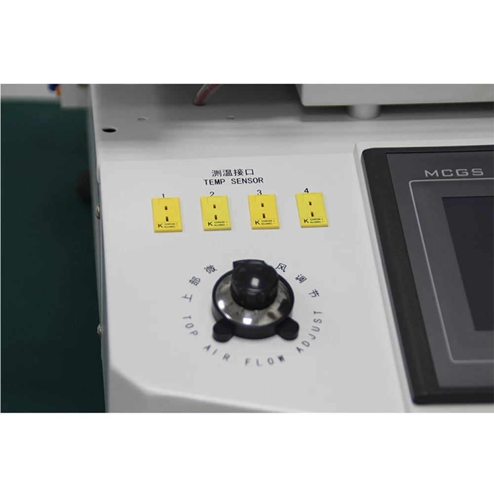 DH-5880 Hot Air BGA Rework Station Touch Screen 5500W 3 Heating Temperature Zones SMD PCB Chips Soldering Repairing Machine 220V 3