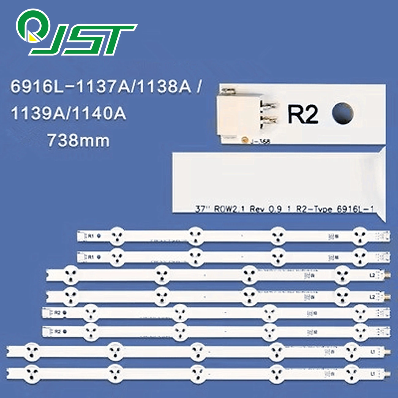 8pcs 37LN540U-ZB 37LN540R-ZA 37LN540V-ZA 37LN5400-ZA 37LN540S-ZA 37LN5405-ZA 37LN5404 37 ROW2.1 Rev 0.9 1 L1-Type R1 L2 R2 0.0 1