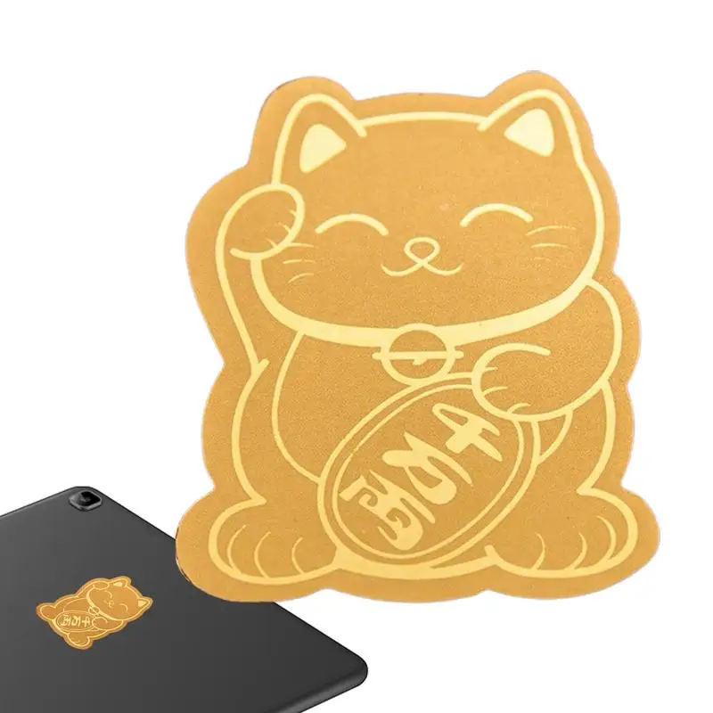 

Наклейка на телефон Lucky Cat, наклейка на телефон Lucky Cat, наклейки на электронные устройства, наклейки на удачу с кошкой для мобильных телефонов и ноутбуков