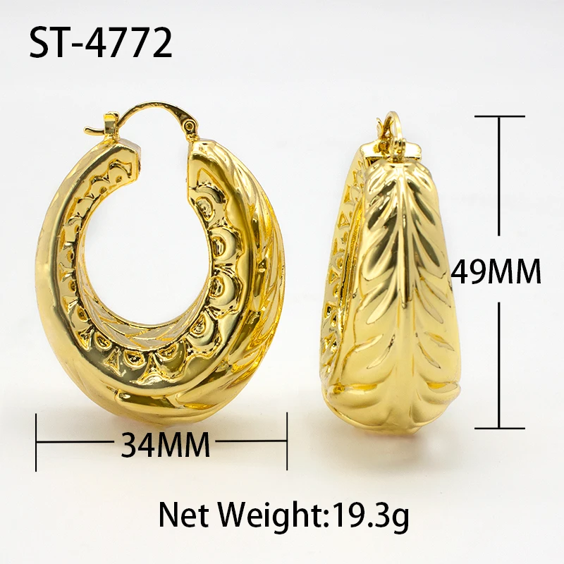 Pendientes Lágrima Aretes Para Mujer Moda 2022 Chapado En Oro Amarillo De  14K US